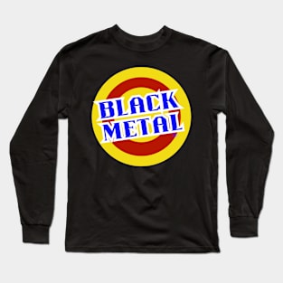 Black Metal Long Sleeve T-Shirt